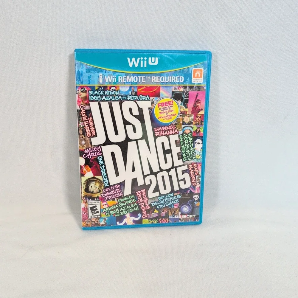 Just Dance 2015 Nintendo Wii U Game Complete W/ Manual CIB Tested